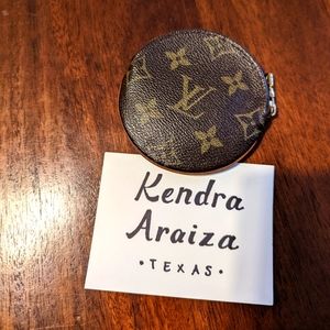 Louis Vuitton Round Coin Case